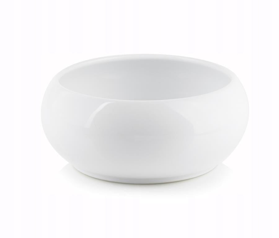 Baltas keraminis dubuo-vazonas „Piano“ 14 cm – nuotrauka 1