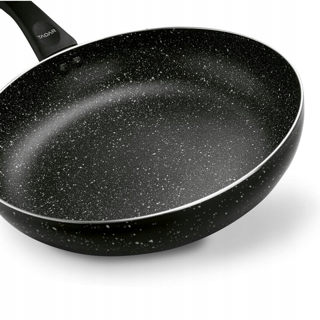 Gili juoda keptuvė su dangčiu, 28 cm – nuotrauka 4