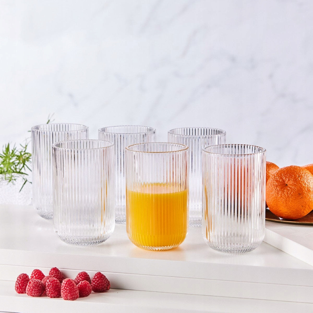 Altom Design Selena stiklinių rinkinys 430 ml, 6 vnt. – nuotrauka 3
