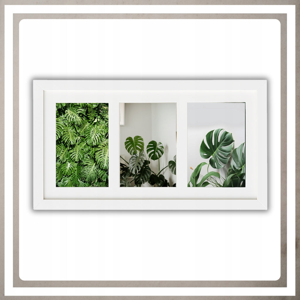 Baltas rėmelis trims nuotraukoms, 20,5×37,5 cm – nuotrauka 5