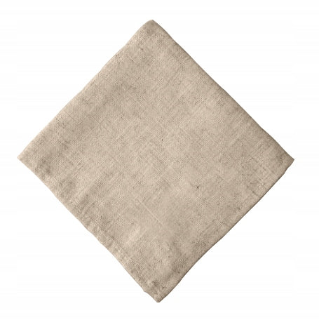 Smėlio spalvos medžiaginių servetėlių rinkinys 45×45 cm, 10 vnt. – nuotrauka 1