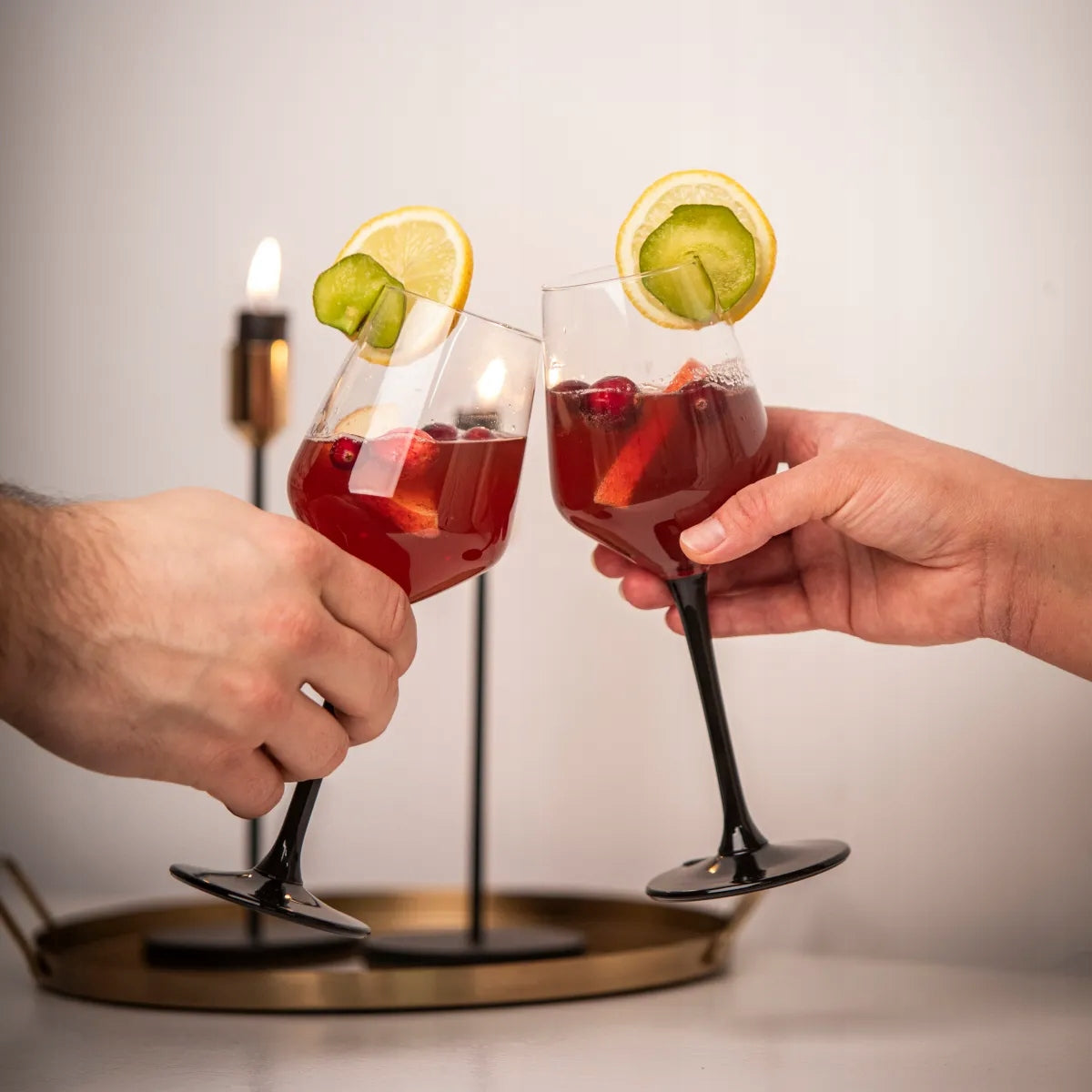 Raudonojo vyno taurių rinkinys 370 ml, 6 vnt. – nuotrauka 4