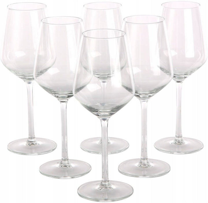 Baltojo vyno taurių rinkinys 370 ml, 6 vnt. – nuotrauka 2