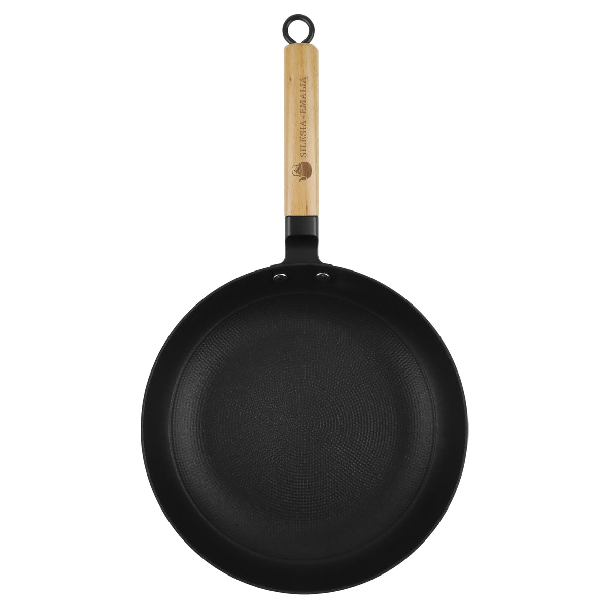 Ketaus keptuvė su mediniu kotu 28 cm – nuotrauka 2