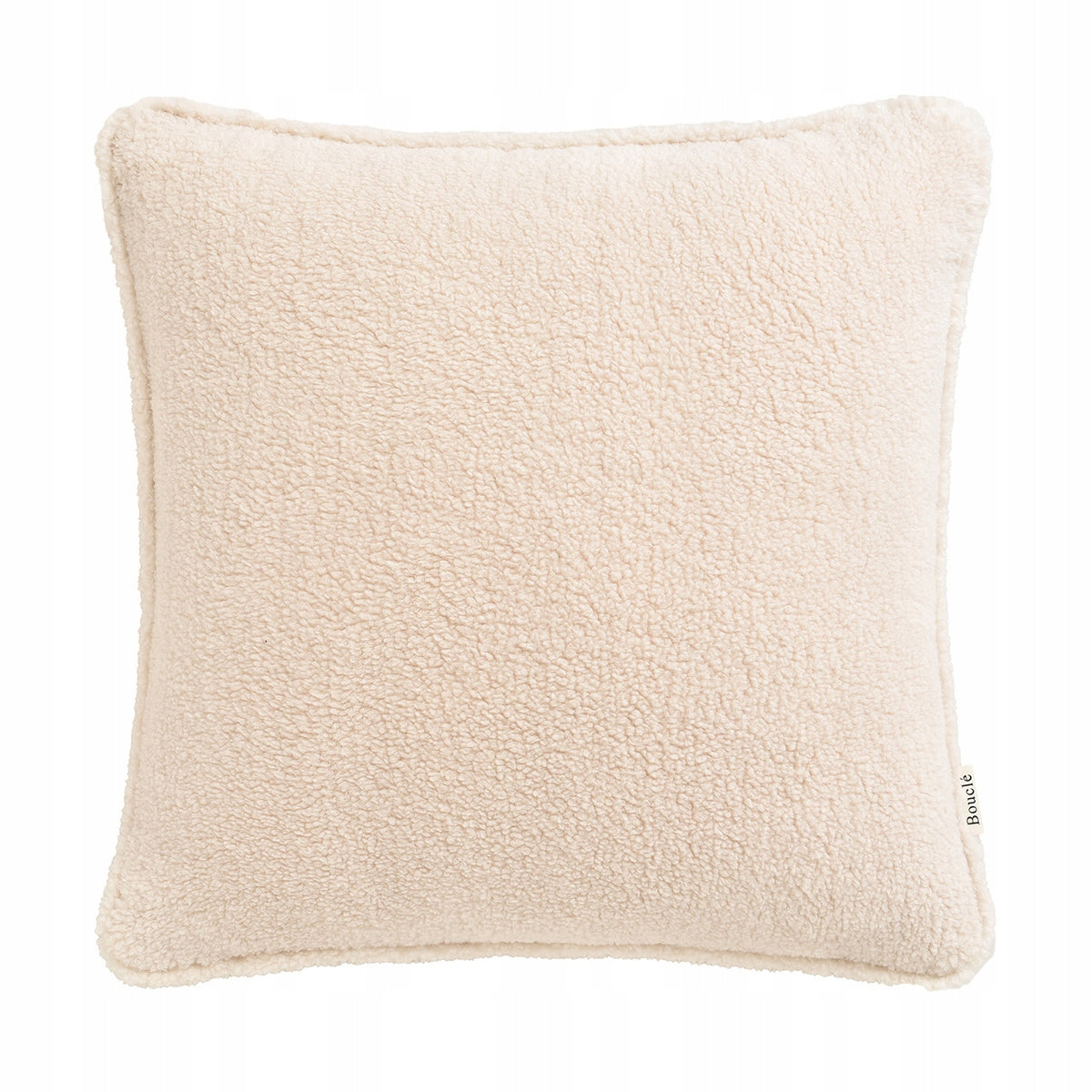 Smėlio spalvos „Boucle“ užvalkalas 45×45 cm – nuotrauka 1