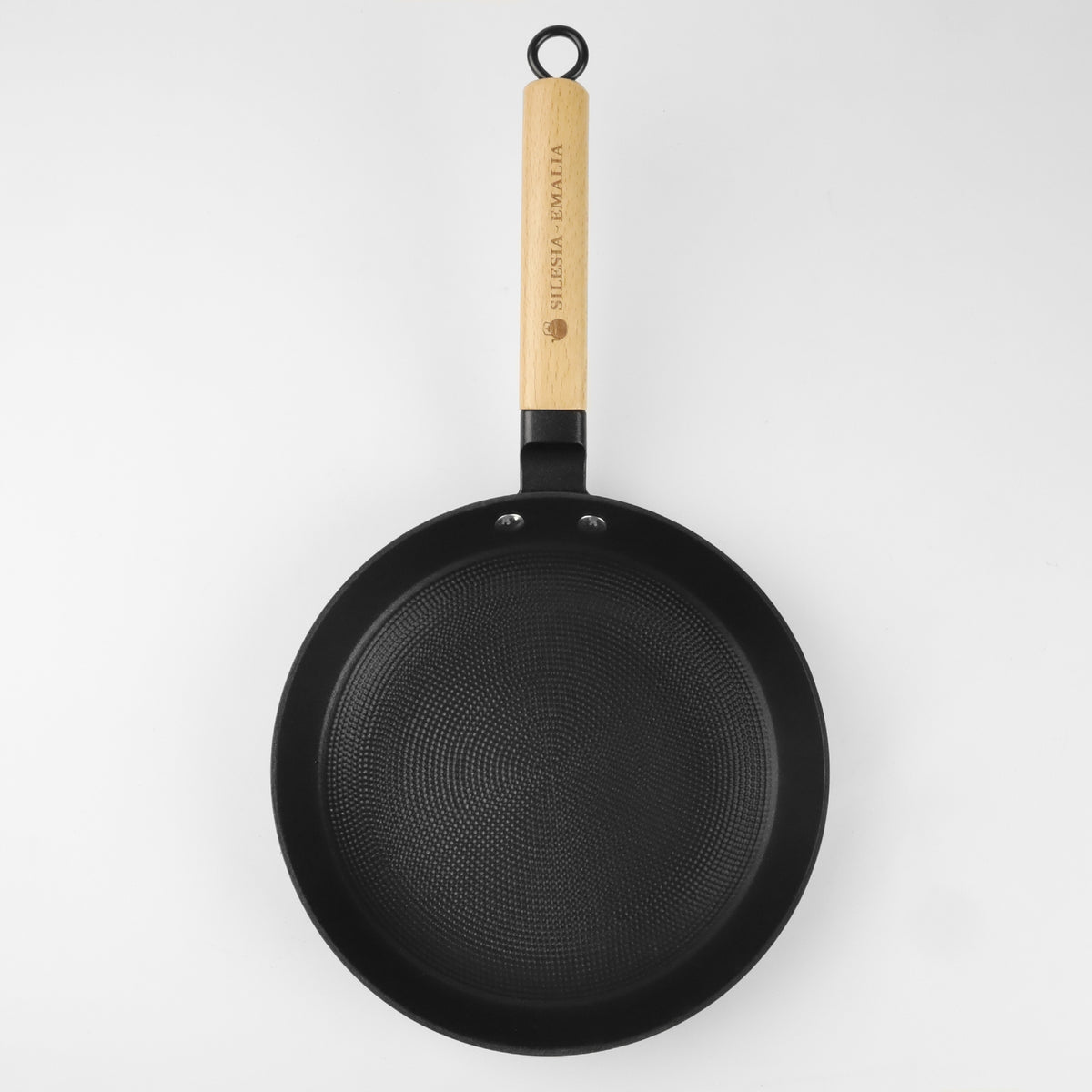 Ketaus keptuvė su medine rankena 24 cm – nuotrauka 4