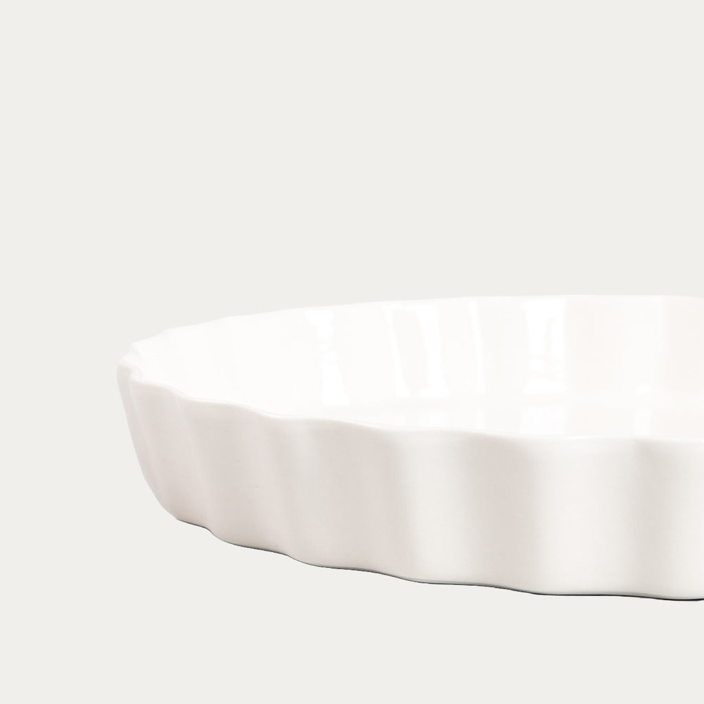 Balta akmens masės tarto forma, Ø 26,5 cm